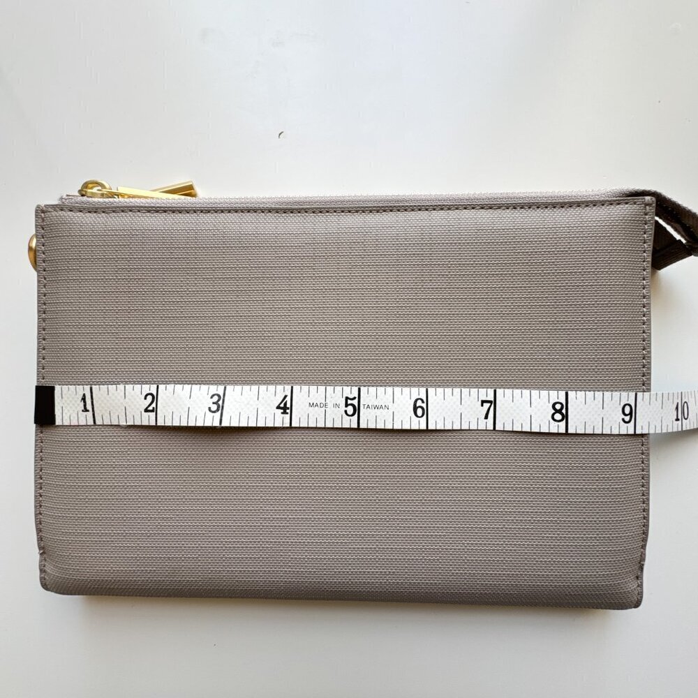 Dagne Dover Essentials Clutch Wallet Grey missing strap and wristlet - Picture 12 of 13